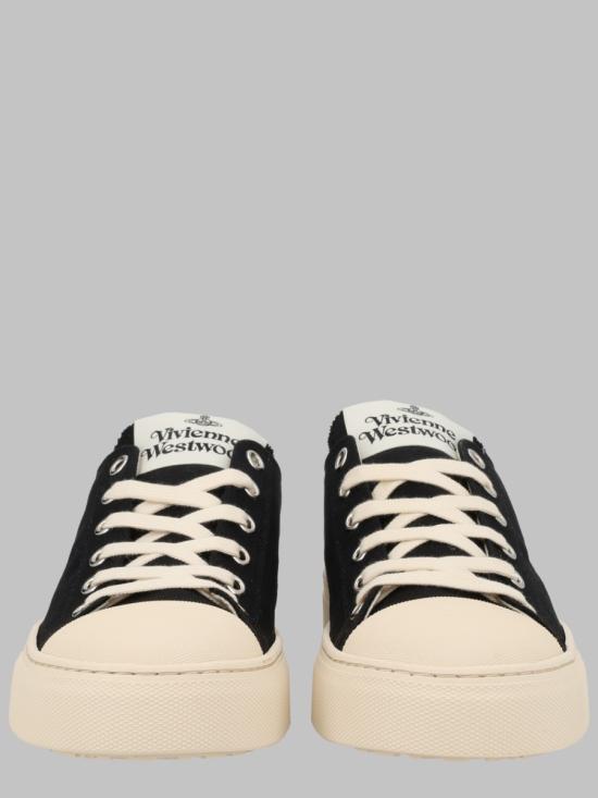 26FW 비비안웨스트우드 플림솔 스니커즈 75020063W W015BN402 BLACK