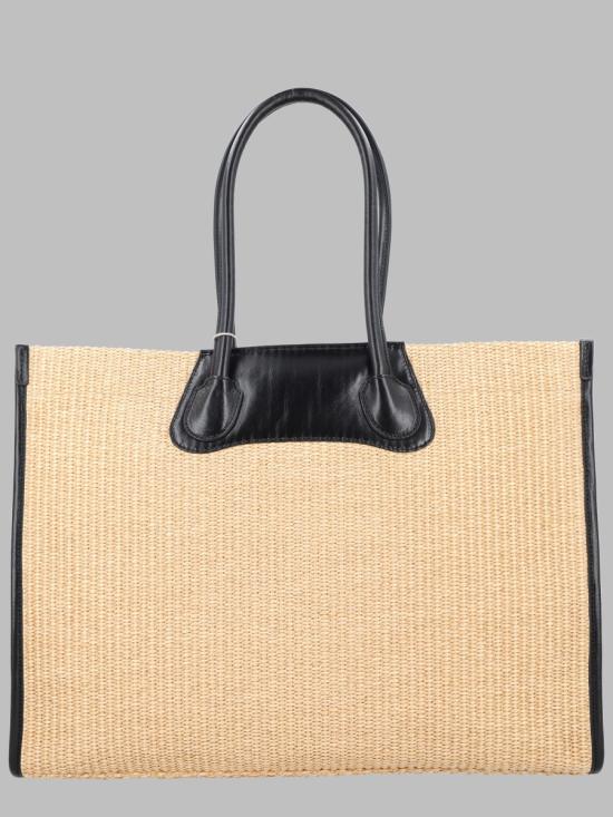 26FW 비비안웨스트우드 엠보싱 오르브 로고 토트백 4D01000LU W01D0B402 BEIGE - VIVIENNE WESTWOOD