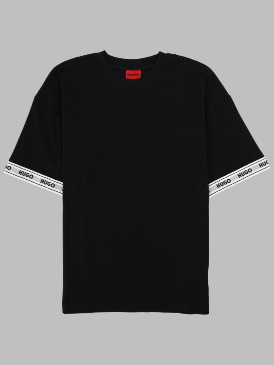 26SS 휴고보스 반팔 티셔츠 50559725 10278493001 BLACK