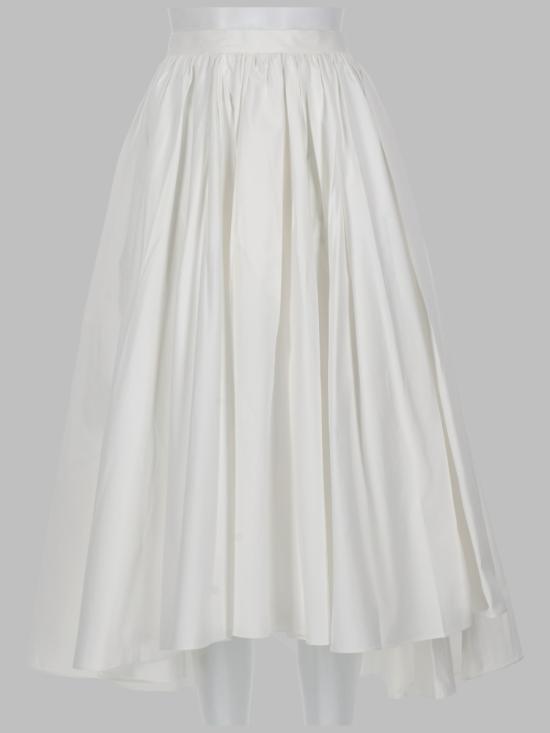 26SS 셀프 포트레이트 스커트 AC26 033MSK W WHITE