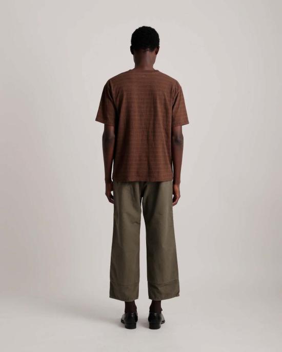  타이가 타카하시 반팔 티셔츠 TTSS26601 BR BROWN - TAIGA TAKAHASHI