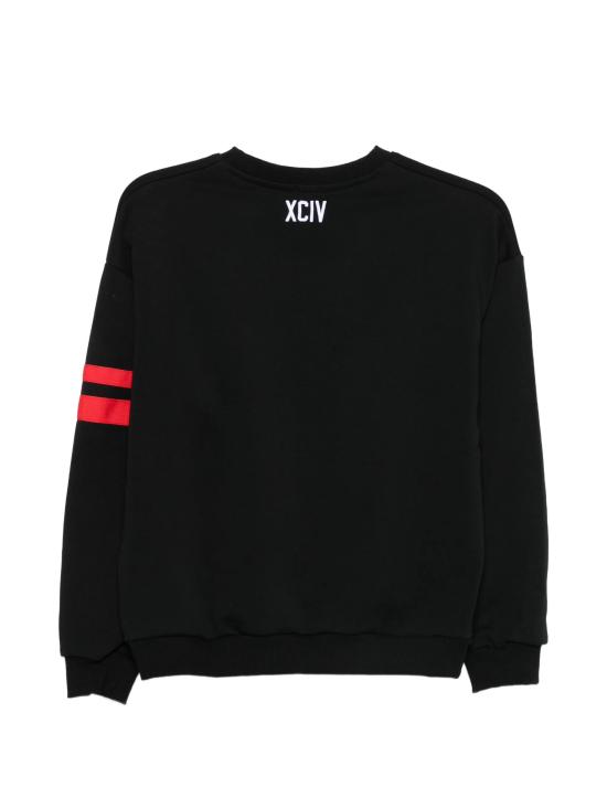 26SS [키즈] 지씨디에스 티셔츠 Z0UJQE591F004 999 Nero rosso - GCDS