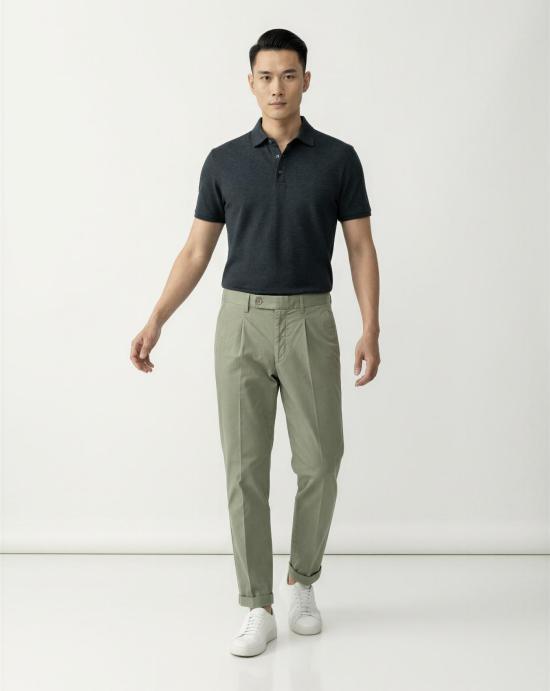 26SS 메이슨 스트레이트 팬츠 9PN2R9483 CBE700 462 Green - MASON'S