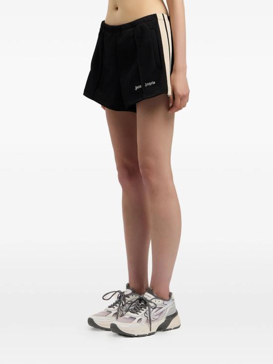 26SS 팜앤젤스 숏팬츠 PWCL005S26FAB001 1003 BLACK OFF WHITE - PALM ANGELS