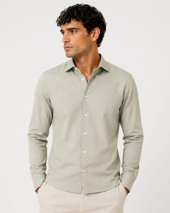 26SS 싸쿠스 긴팔 셔츠 422ML 21192 646 Green - XACUS