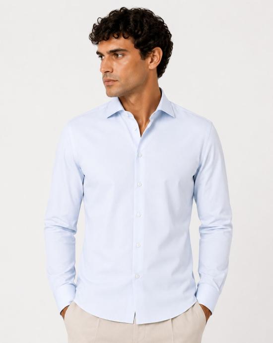 26SS 싸쿠스 긴팔 셔츠 422ML 21192 748 Light blue - XACUS