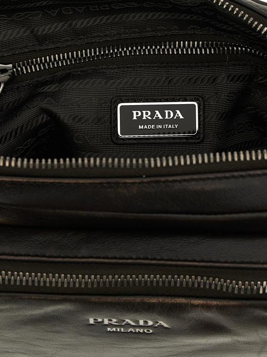 26FW 프라다 크로스백 2VH218VOOO2C75F0003 Brown - PRADA