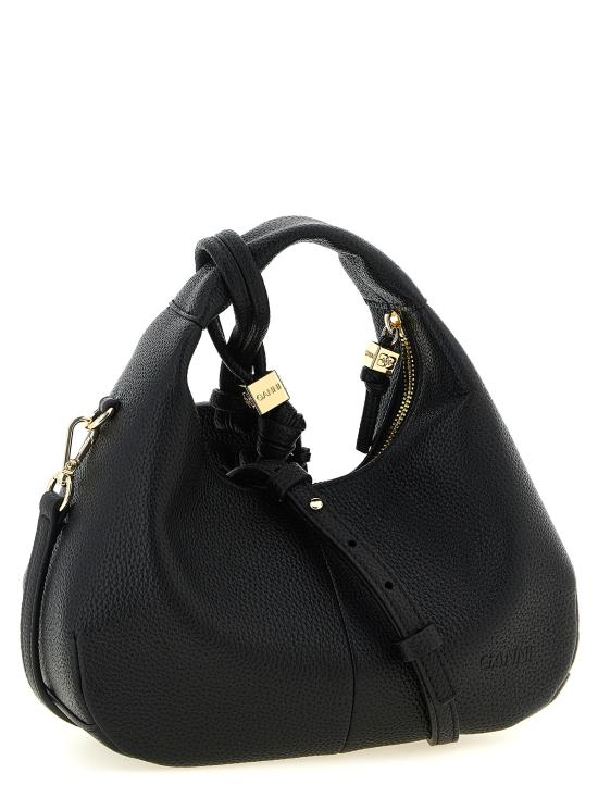 26FW 가니 미니 호보백 A6976099 Black - GANNI
