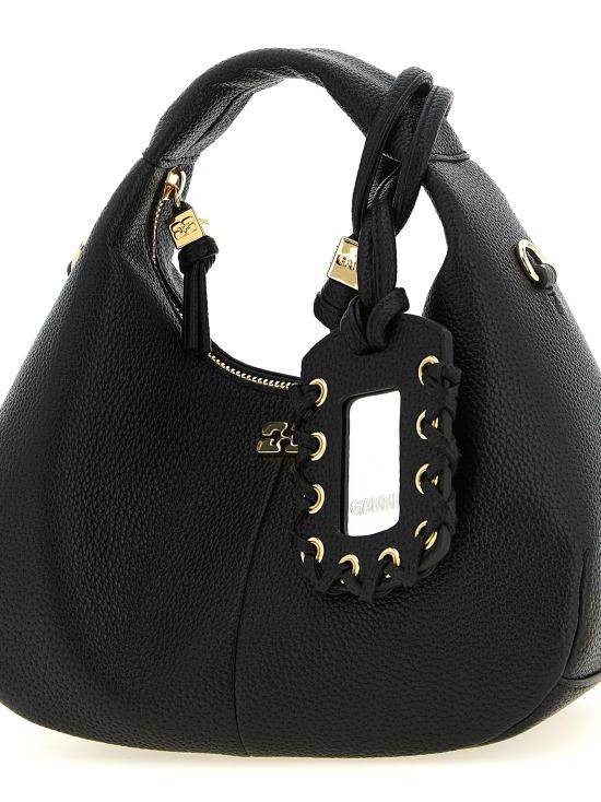 26FW 가니 미니 호보백 A6976099 Black - GANNI