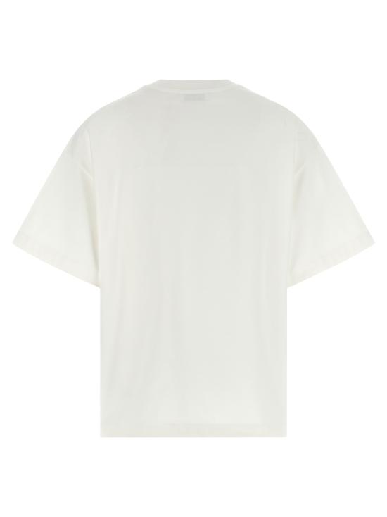 26FW 질샌더 반팔 티셔츠 J02GC0173J20347102 White Black - JIL SANDER