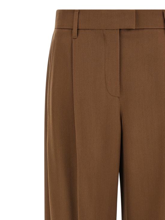 26FW 브루넬로 쿠치넬리 스트레이트 팬츠 MP548P8884C832 Brown - BRUNELLO CUCINELLI
