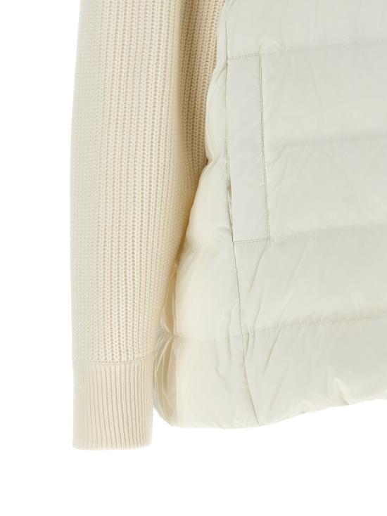 26FW 브루넬로 쿠치넬리 나일론 후드 다운 재킷 MD5987779PC1202 White - BRUNELLO CUCINELLI