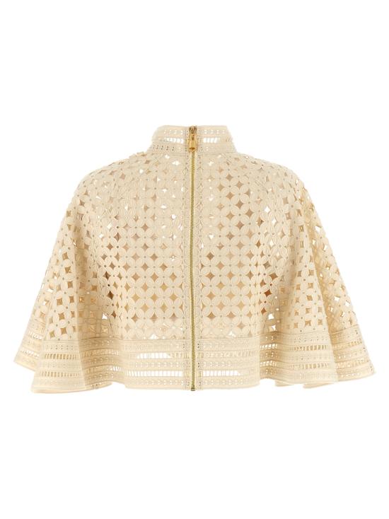 26FW 짐머만 케이프 9021TSS262TEA Beige - ZIMMERMANN