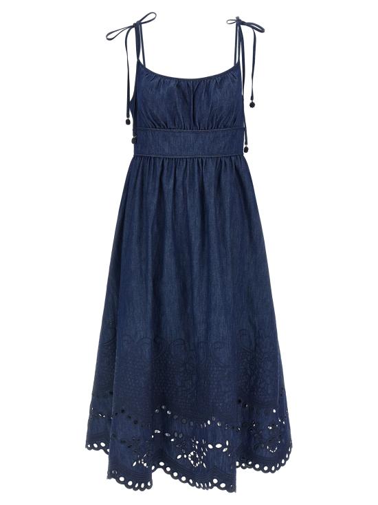 26FW 짐머만 롱 원피스 8319DSS263INK Blue