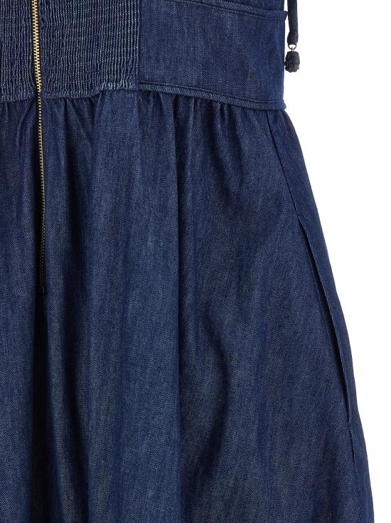26FW 짐머만 롱 원피스 8319DSS263INK Blue - ZIMMERMANN