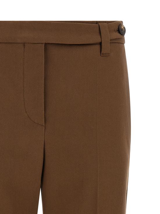 26FW 브루넬로 쿠치넬리 스트레이트 팬츠 MP126P8703C9812 Brown - BRUNELLO CUCINELLI