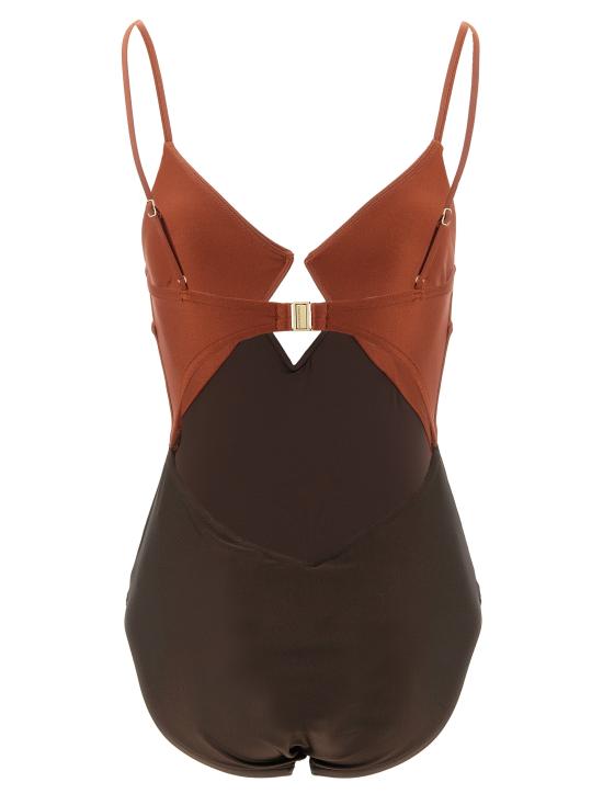 26FW 짐머만 원피스 수영복 9073WSS261SPLI Brown - ZIMMERMANN