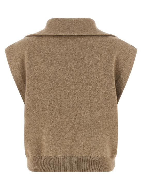 26FW 브루넬로 쿠치넬리 베스트 M12237846PC077 Beige - BRUNELLO CUCINELLI