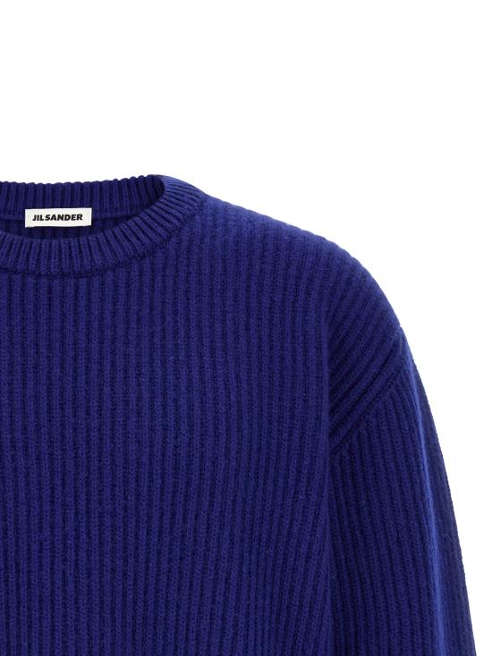 26FW 질샌더 스웨터 J22GP0305J14848419 Blue - JIL SANDER
