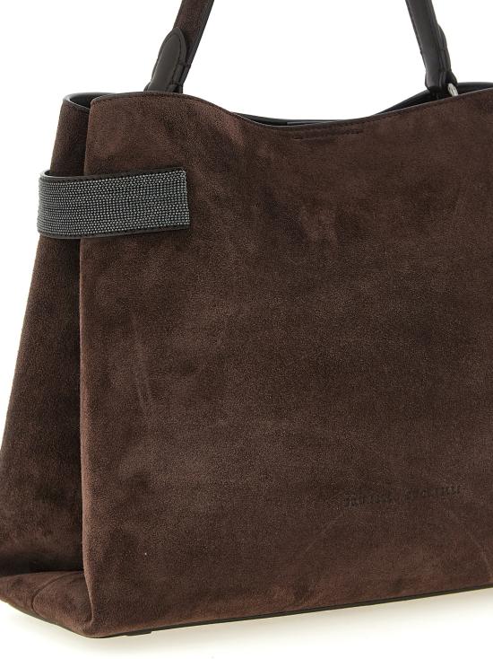 26FW 브루넬로 쿠치넬리 토트백 MBDLD2503PC9885 Brown - BRUNELLO CUCINELLI
