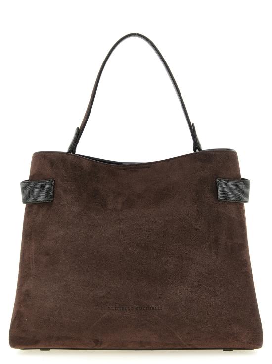 26FW 브루넬로 쿠치넬리 토트백 MBDLD2503PC9885 Brown
