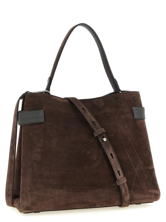 26FW 브루넬로 쿠치넬리 토트백 MBDLD2503PC9885 Brown - BRUNELLO CUCINELLI