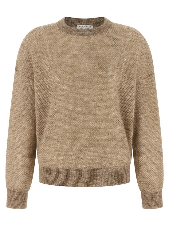 26FW 브루넬로 쿠치넬리 스웨터 MGG270510PCZA11 Beige