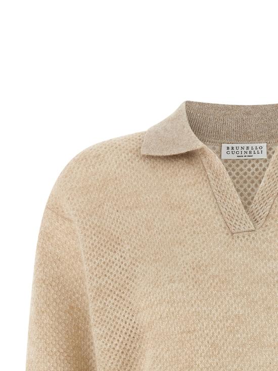 26FW 브루넬로 쿠치넬리 스웨터 MGG270505PCWM81 Gold - BRUNELLO CUCINELLI