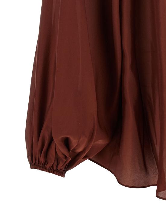 26FW 짐머만 블라우스 8428TSS261MER Bordeaux - ZIMMERMANN