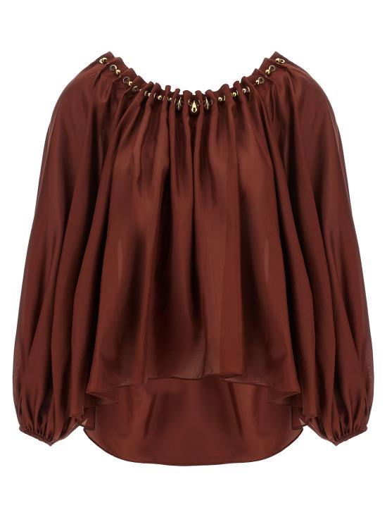 26FW 짐머만 블라우스 8428TSS261MER Bordeaux