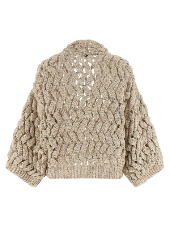 26SS 브루넬로 쿠치넬리 가디건 MEA347506PCLY85 Beige - BRUNELLO CUCINELLI
