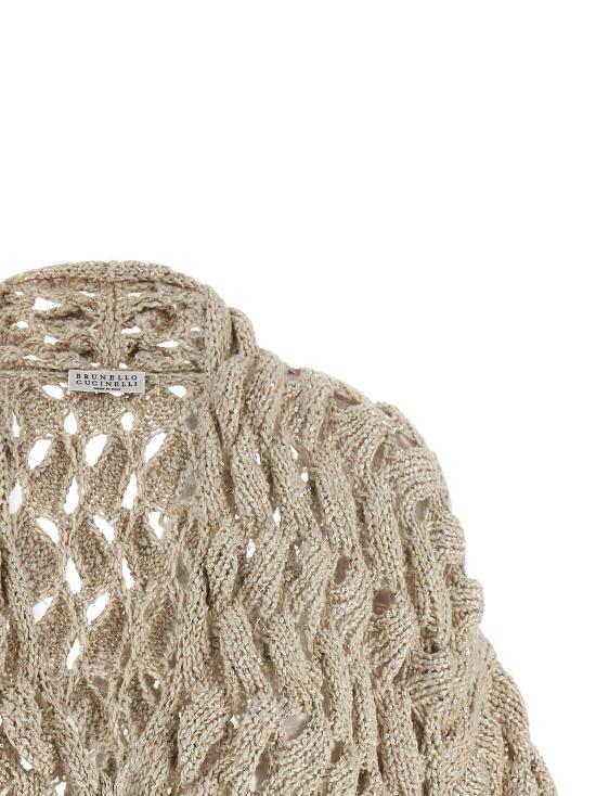 26SS 브루넬로 쿠치넬리 가디건 MEA347506PCLY85 Beige - BRUNELLO CUCINELLI