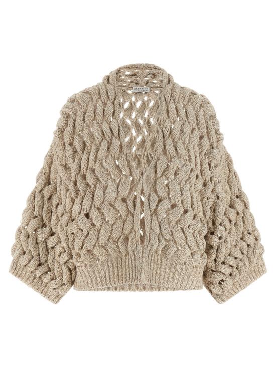 26SS 브루넬로 쿠치넬리 가디건 MEA347506PCLY85 Beige