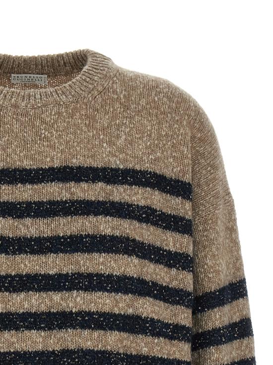 26FW 브루넬로 쿠치넬리 스웨터 MGY563700PCCJ15 Multicolor - BRUNELLO CUCINELLI
