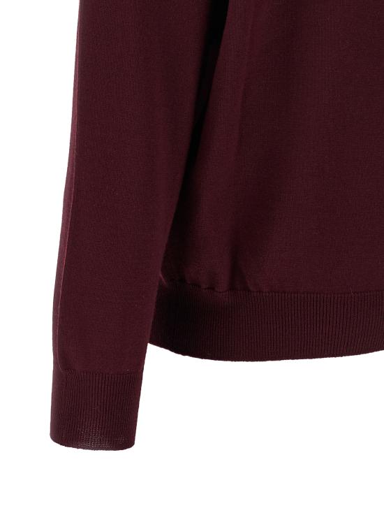 26FW 미우미우 가디건 MMF02ZSOOO16WJF0869 Bordeaux - MIU MIU