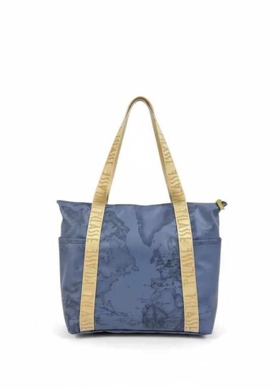 26SS 알비에로 마르티니 토트백 LF52 99420154 Blue Jeans - ALVIERO MARTINI
