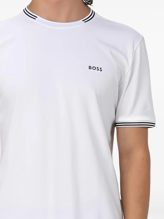 26SS 보스 반팔 티셔츠 50521245 100 White - BOSS