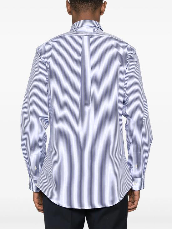 26SS 랄프 로렌 긴팔 셔츠 710928254008 BLUE WHITE BENGAL STRIPE - RALPH LAUREN