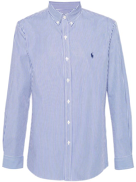 26SS 랄프 로렌 긴팔 셔츠 710928254008 BLUE WHITE BENGAL STRIPE