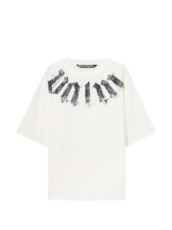 26SS 팜앤젤스 탑 PMAA10DS26JER002 0310 OFF WHITE BLACK