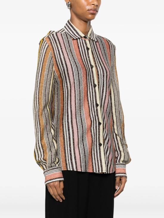 26SS 미소니 셔츠 DS26SJ0ZBR0158 S209A ORANGE YELLOW - MISSONI