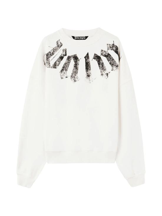26SS 팜앤젤스 탑 PMBA08JS26FLE001 0310 OFF WHITE BLACK