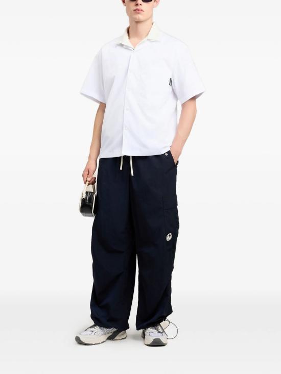 26SS 팜앤젤스 긴팔 셔츠 PMGG00AS26FAB001 0310 OFF WHITE BLACK - PALM ANGELS