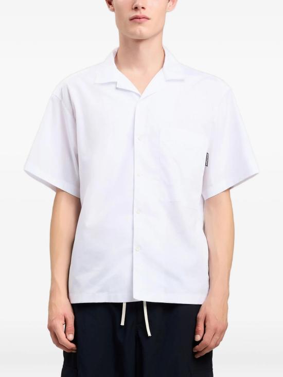 26SS 팜앤젤스 긴팔 셔츠 PMGG00AS26FAB001 0310 OFF WHITE BLACK - PALM ANGELS