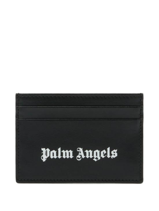 26SS 팜앤젤스 카드지갑 PMND017S26LEA001 1003 BLACK OFF WHITE