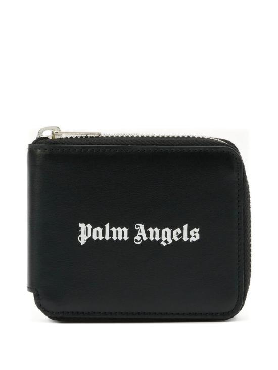26SS 팜앤젤스 남성지갑 PMNC025S26LEA001 1003 BLACK OFF WHITE