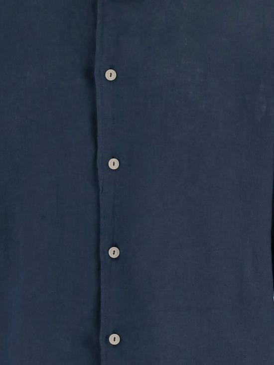 26SS 세인트바쓰 긴팔 셔츠 PAMP00100119LPAMPLONA LINEN 61 BLUE NAVY - MC2 SAINT BARTH