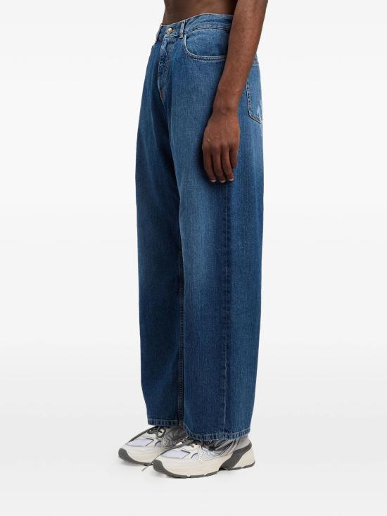 26SS 팜앤젤스 데님 팬츠 PMYA049S26DEN00A 4444 MEDIUM BLUE - PALM ANGELS