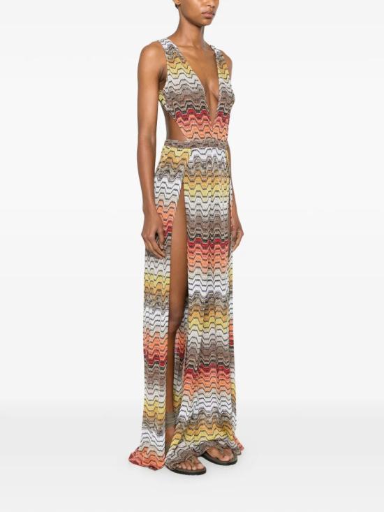 26SS 미소니 점프수트 MC25SG04BR015DS91SC Orange - MISSONI