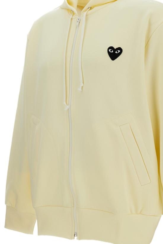  꼼데가르송 후드 티셔츠 AXT254IVORY Yellow - COMME DES GARCONS